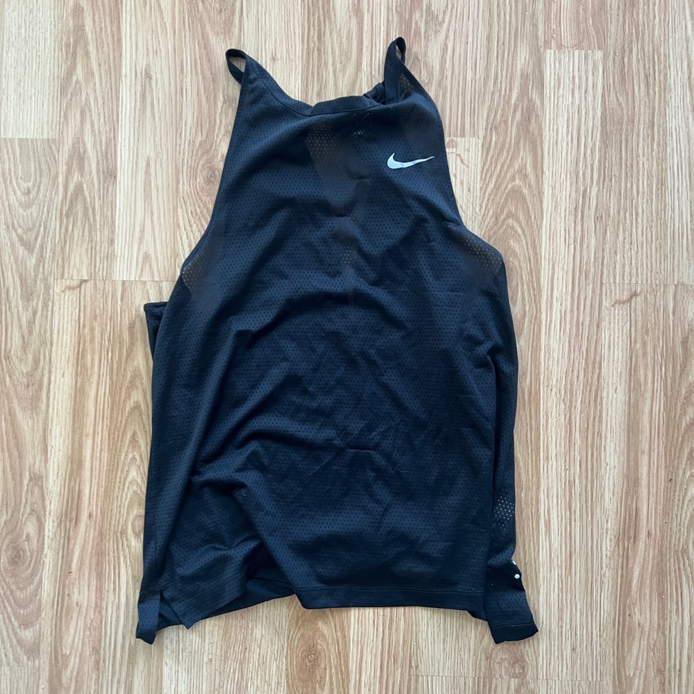 Nike Women's Black Mesh Tank Top